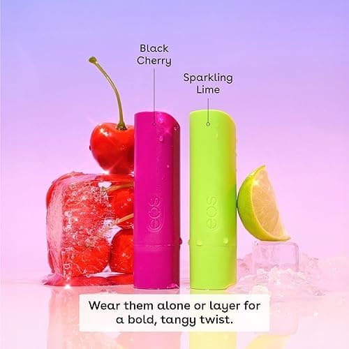 eos Flavor Lab Secret Menu Lip Balm - Cherry Limeade, Limited-Edition, Moisturizing, Hydrating for Dry Lips, Variety Pack, 0.14 oz, 2-Pack thumbnail 4