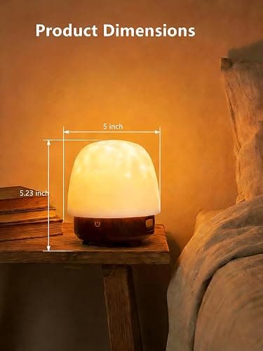 Spa-Like Shower Lamp, Bluetooth Speaker Waterproof Lamp, Rechargeable Lumena Lamp with Remote & Touch Control, 16 Colors Ocean Wave Projector Light with White Noise for Shower, Bathroom, Bathtub thumbnail 6
