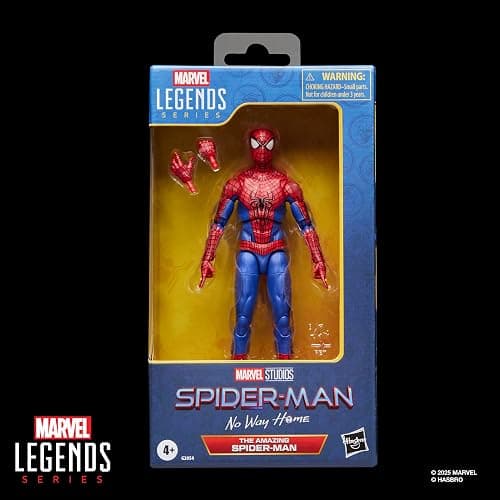 Marvel Legends Series The Amazing Spider-Man, Spider-Man: No Way Home Collectible 6-Inch Scale Action Figure Toy thumbnail 2