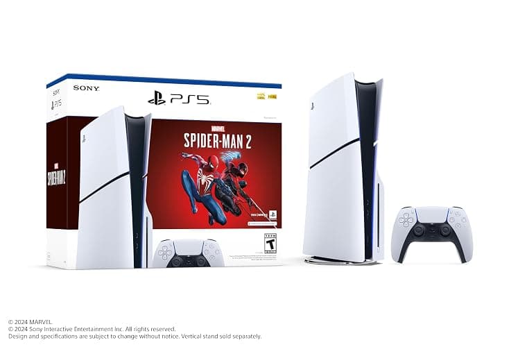 PlayStation 5 Console - Marvel’s Spider-Man 2 Bundle (slim) - Image 1