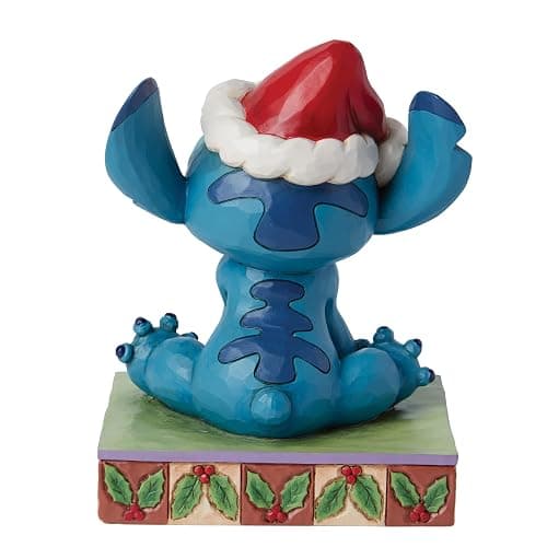 Enesco Disney Traditions Collection by Jim Shore Lilo and Stitch Santa with Scrump Figurine- Stone Resin Hand Painted Crafted Collectible Stitch Christmas Disney Figurines Home Decor Statue, 5.5 Inch thumbnail 4