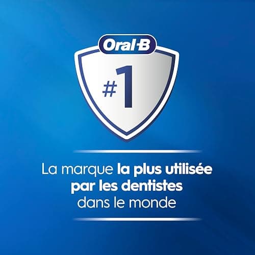 Oral-B Brosse A Dents Electrique iO 3 Noire, 3 Modes De Nettoyage Dont Blancheur, Brossage Silencieux, Capteur De Pression, Brossette De Rechange Oral B, Embout Rond, Chargeur, Etui De Voyage thumbnail 15