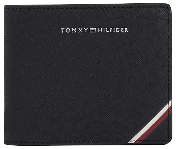 Tommy Hilfiger Th Central Cc And Coin Geldbörsen, Herren, Schwarz (Black), Os - Image 1
