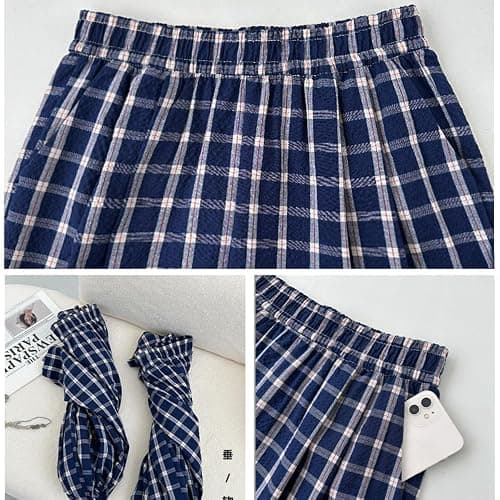 Baggy Goth Plaid Pants Acubi Emo Gingham Sweatpants Grunge Alternative Clothes Vintage Kpop Indie Pajamas Buttoms thumbnail 6