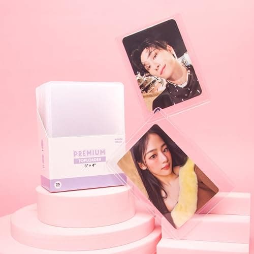 Mandu Deco Toploaders for Kpop Album Photocards or Trading Cards, 3" x 4" (Pack of 25) thumbnail 6
