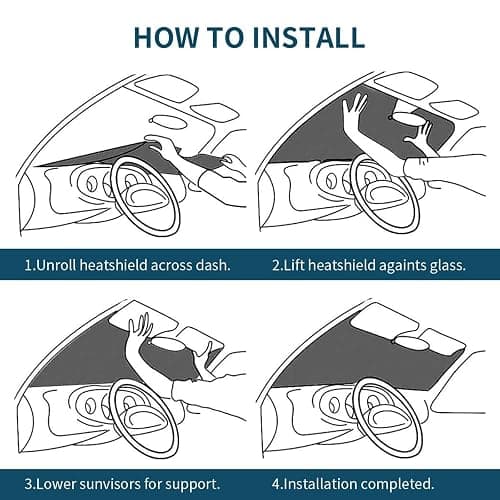 The T-wilight Saga car Front Sunshade, car Front Windshield Sunshade, Does not take up Space, Heat-Resistant Medium thumbnail 8