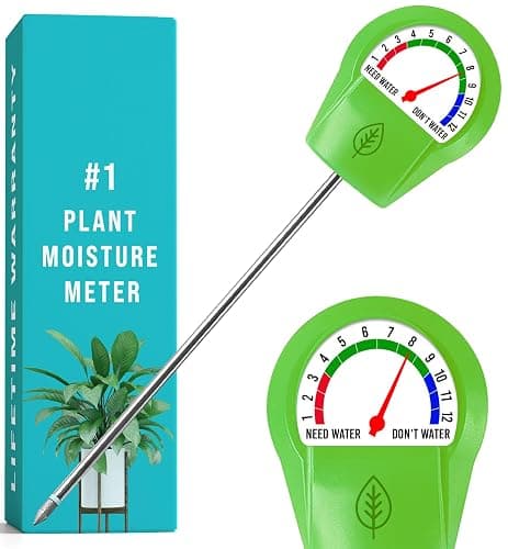 GROWIT Plant Moisture Meter Houseplants - Accurate Plant Water Meter for Indoor Plants Soil Moisture Meter Stocking Stuffers Gift for Mom Dad Adults - No Battery Needed - Image 1