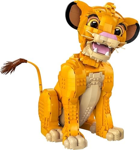LEGO ǀ Disney Young Simba the Lion King - Collectible Animal Figure Building Set - Nostalgic Gift for Mothers - Home or Office Décor Model Kit for Adults - 43247 thumbnail 10