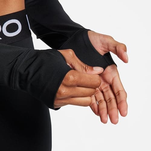 Nike Women's Pro Dri-fit Cropped Long Sleeve Top thumbnail 6