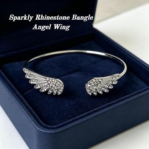 Angel wing bracelet thumbnail 2