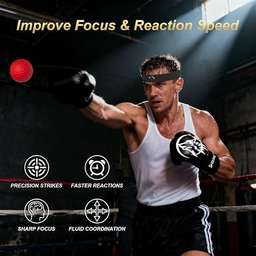 Vobab Punching Bag for Adults, 70" Boxing Bag with Stand, Freestanding Heavy Bag with Boxing Gloves, Reflex Ball Set, Kickboxing Bag Training Equipment for Muay Thai, MMA, Gym, Training, Fitness thumbnail 6