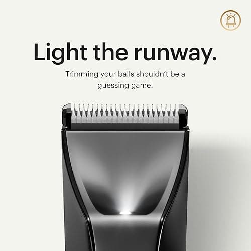 MANSCAPED® The Lawn Mower® 4.0, Electric Groin Hair Trimmer, Replaceable SkinSafe® Ceramic Blade Heads, Waterproof Wet/Dry Clippers, Rechargeable, Wireless Charging, Male Hygiene Grooming Razor thumbnail 5