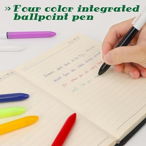OWill 4-Colour 4-in-1 Ballpoint Pen, 1.0mm, Multicoloured for Office, School, Students, and Children, Gift thumbnail 3