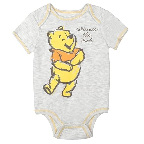 Disney Winnie the Pooh Baby 4-Piece Bodysuit and Pants Set thumbnail 3