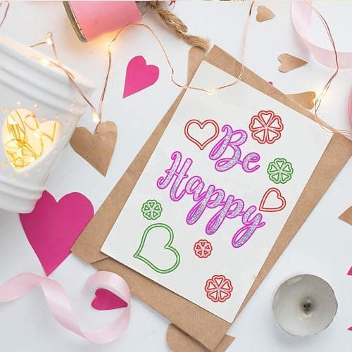 Whaline Outline Shimmer Markers 12 Colors Double Line Outline Pens Stocking Stuffers for Teen Girl Gifts Trendy Stuff Glitter Metallic Gel Pens for Birthday Christmas Card Journaling Drawing Crafting thumbnail 2