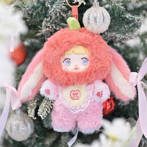 CALEMBOU Plush Blind Box, Kawaii Nommi Fruit Series Stuffed Blind Box Doll, Kawaii Mystery Vinyl Plush Toys Collectible for Birthday Gift (Nommi Fruit 1pc) thumbnail 5