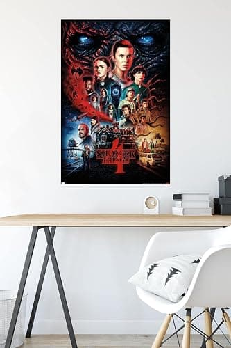 Trends International Netflix Stranger Things: Season 4 - One Sheet Wall Poster, 22.375" x 34", Unframed Version thumbnail 4