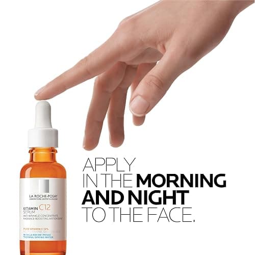 La Roche-Posay Pure 12% Vitamin C Serum For Face With Hyaluronic Acid & Salicylic Acid, Hydrating Face Serum, Boost Radiance & Reduce Wrinkles, 2 Formulas for Normal or Oily Skin Control thumbnail 9