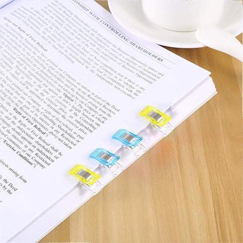 Multipurpose Sewing Clips 30 Pcs Premium Quilting Accessories - Assorted Colors Fabric Clips for Sewing Supplies and Crafting Tools thumbnail 6