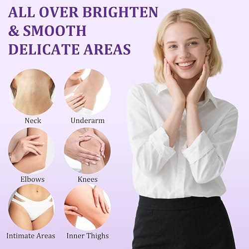 Dark Spot Remover for Body, Skin Bleaching Cream with Vitamin C for Intimate Areas, Skin Lightening Cream Dark Spot Corrector for Underarms, Knees, Face, Elbows, Inner Thighs & Bikini Line,1.7fl oz thumbnail 5