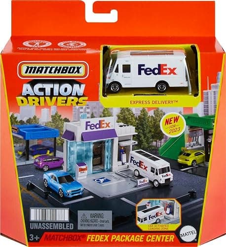 Matchbox Action Drivers FedEx Package Center thumbnail 6
