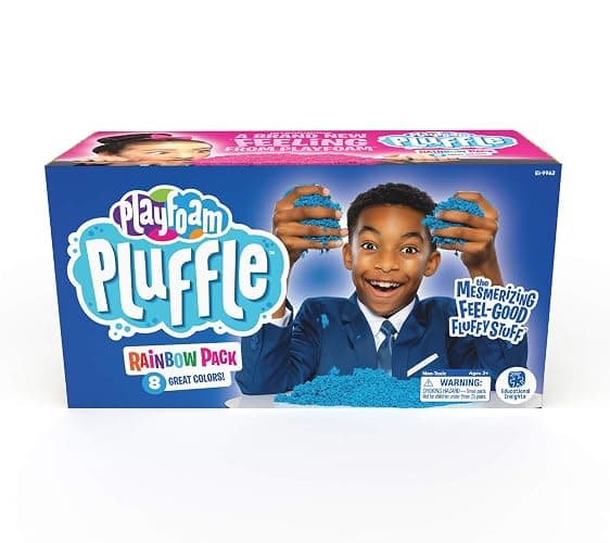 Educational Insights Pluffle Mini 8-Pack - Preschool Sensory Bin Filler, Tactile Sensory Toys for Toddlers 3-4, Mess Free Slime Alternative, Satisfying Foam Sand Bin Filler thumbnail 7