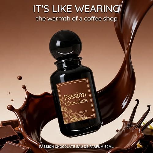 MAJESTY'S SECRET PHEROMAX Passion Chocolate Eau de Parfum for Women, 50 ml (1.7 fl oz) Long-Lasting Gourmand Perfume, Sweet Chocolate Vanilla Coffee Scent with Caramel & Amber Notes thumbnail 2