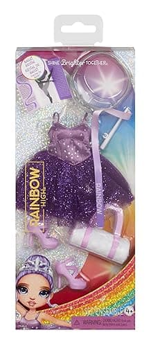 Rainbow High Fashion Pack, Ballet Recital Includes 1 Full Ballet Outfit, Shoes, Jewelry and Play Accessories. Mix & Match with Other Packs to Create Tons of Fun Looks. Kids Toy Gift Ages 4-12 Years﻿ thumbnail 4