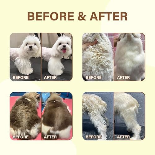 GJYC PET Pet Fur Care Oil - Detangles, Reduces Shedding - Adds Shine with Collagen & Natural Oils - Leave-in Conditioner for Dogs & Cats - 1.01 fl. oz thumbnail 2