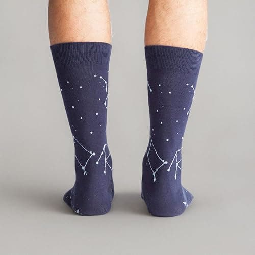 Sock It To Me Men's Stars Constellation Crew Socks thumbnail 5