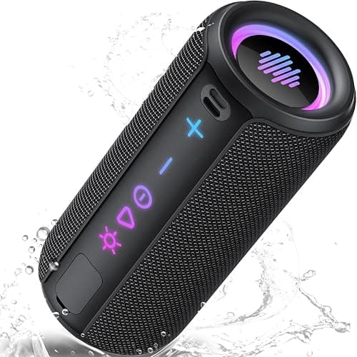 TIMU Portable Speaker Bluetooth 5.4, 30W Super Loud Bluetooth Speaker Wireless,Boost Bass 3.0, 30H Playtime, 8 RGB Modes, IPX7 Waterproof Speaker, TWS Pairing, for Outdoor/Home/Party, Gift Ideas - Image 1