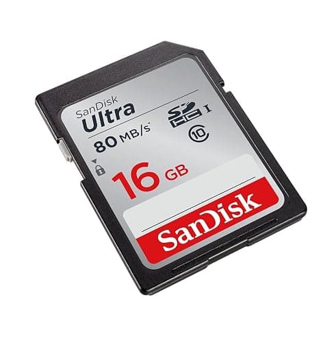 SanDisk Ultra 16GB Class 10 SDHC UHS-I Memory Card up to 80MB/s (SDSDUNC-016G-GN6IN) thumbnail 2