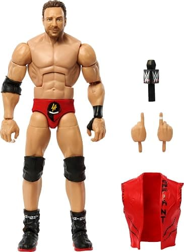 Mattel WWE Elite Collection Action Figure & Accessories, Series #108 LA Knight 6-inch Collectible with 25 Articulation Points & Swappable Hands - LA Knight - Image 1