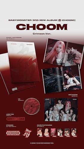 BABYMONSTER 3rd MINI ALBUM [CHOOM] Photobook (Crimson) thumbnail 2