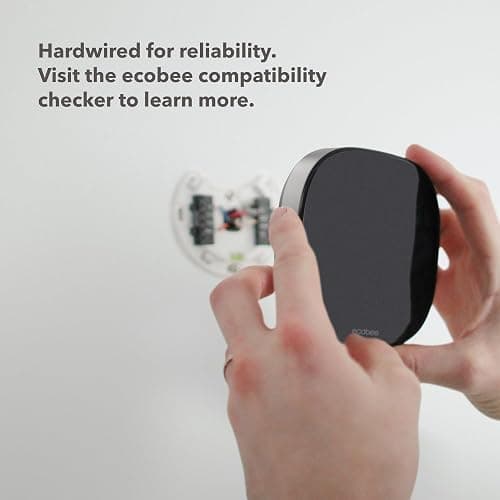 ecobee Smart Thermostat Premium with Smart Sensor and Air Quality Monitor - Programmable Wifi Thermostat - Works with Siri, Alexa, Google Assistant, Black thumbnail 15