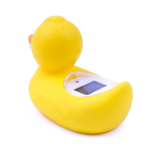 TensCare Digi Duckling Digital Water LCD Thermometer and Baby Bath Time Toy, yellow , Pack of 1 thumbnail 6