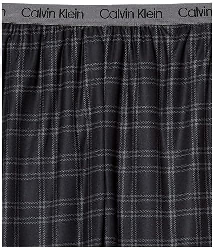 Calvin Klein boys Sleepwear Super Soft Brushed Micro Pajama Pant, 2 PackPajama Bottom thumbnail 3