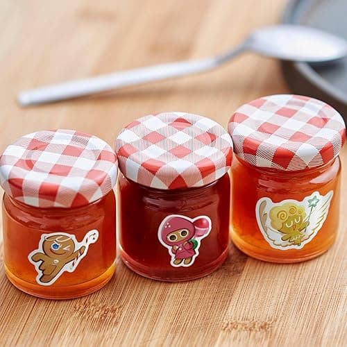 Omelo 103 PCS Video Game Stickers, Cute Cookie Run Kingdom Shadow Milk Aesthetic Bulk Sticker Pack for Water Bottles Laptop Waterproof Vinyl Birthyday Party Favors Decals Merch for Kids Teens Adults thumbnail 6