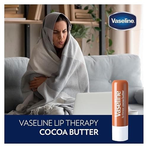 Vaseline Lip Therapy Cocoa Butter Lip Balm, 6 Pack thumbnail 5