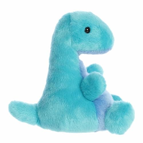 Aurora® Adorable Palm Pals™ Glen Loch Ness Monster™ Stuffed Animal - Fun Collectible Plush for Kids and Adult Collectors - Perfect for Decorating Rooms and Birthday Gifts - Blue 5 Inches thumbnail 3