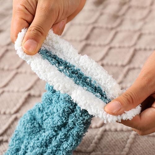 Nimalpal Fuzzy Socks - Women's Fluffy, Cozy Warm Socks for Winter, Slipper Socks thumbnail 2