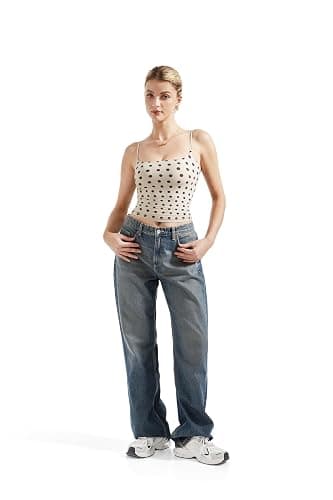 SUUKSESS Women Double Line Square Neck Tank Top Summer Y2K Going Out Basic Cami Shirt thumbnail 5