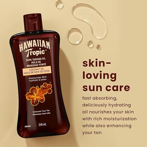 Hawaiian Tropic Moisturizing Dark Tanning Oil, 240ml thumbnail 3
