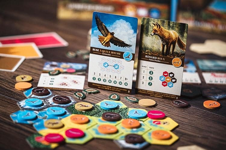 Lucky Duck Games - Cascadia, Version Française, Jeu De Plateau, Jeu de Société, A partir de 10 Ans, 1 à 4 Joueurs,30-45 Minutes thumbnail 4