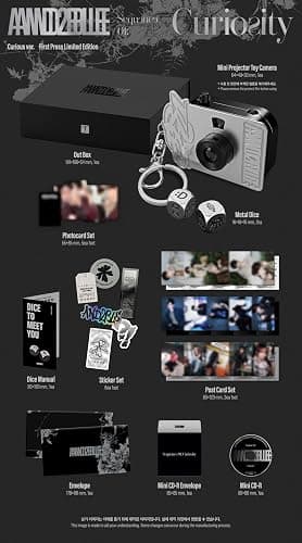 (Curious Version) AND2BLE Sequence 01 : Curiosity 1st Mini Album with Tracking thumbnail 2