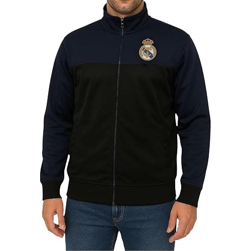 Icon Sports Officially Licensed Real Madrid CF Track Jacket - Unisex Adult thumbnail 4