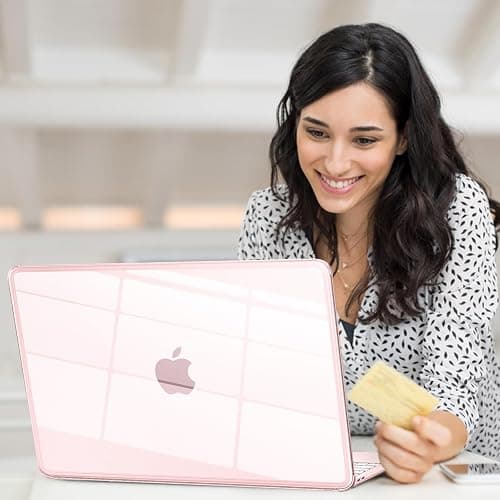 AKIT for MacBook Neo Case 13 inch 2026 A3404 (A18 Pro), Ultra Crystal Pink | Raised-Edge, Color-Matched, Easy Snap-On, Scratches&Fingerprints Resistant, Hard Shell Protector Cover for New Mac Neo 13'' thumbnail 8