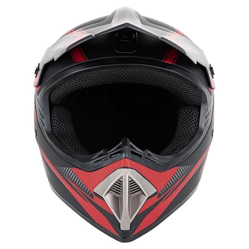 CARTMAN Adult Dirt Bike Helmet, DOT Approved Full Face Motorcycle Helmet, Matte Black and Yellow for Motocross, ATV, Offroad, Dirtbike thumbnail 2