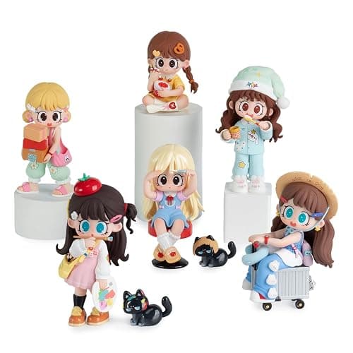 Milay Daily Times Series Single Box (Contains 1 Figure), Blind Box Cute Figures Collectible Toys Birthday Gifts - Image 1