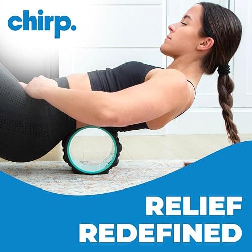 Chirp Wheel XR 6" Knot Kneader Back Roller for Deep Tissue Relief, Mint | Knot Kneader Back Roller, Shiatsu Foam Roller for Deep Muscle Knots, Trigger Point Back Massager, 6 Inch thumbnail 7